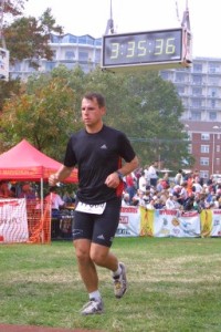 Stefan Spiegl war auch in den USA auf Marathonläufen