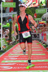 Philipp Sand beim Challenge Roth 2014. Foto: marathon-photos.com